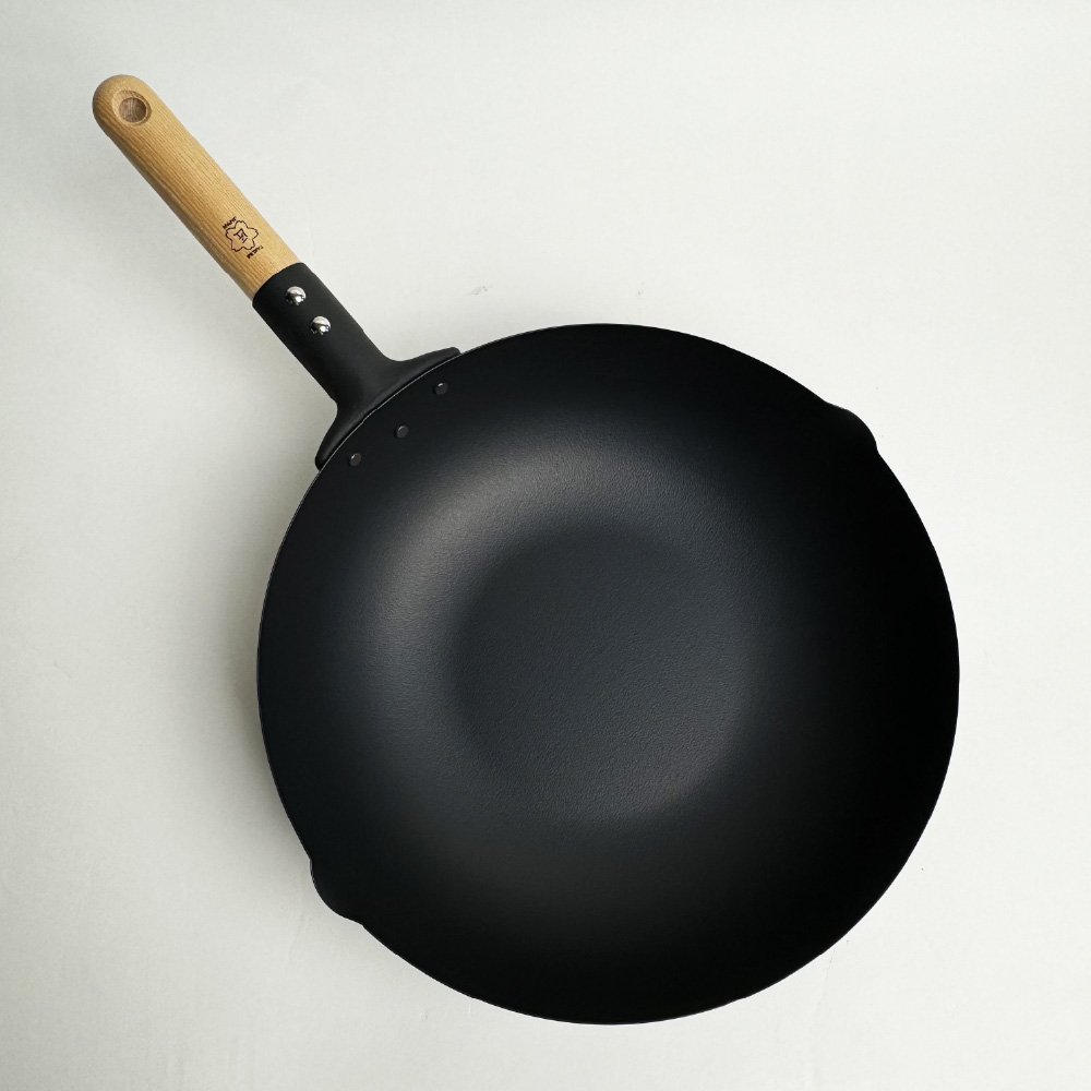 Japanese Iwagane-Pattern Wok, 28 cm, , large