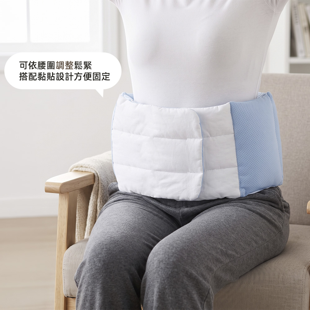【上手家居】冰絲睡眠腰枕-大號(護腰枕/腰靠/腰靠墊/腰椎枕), , large