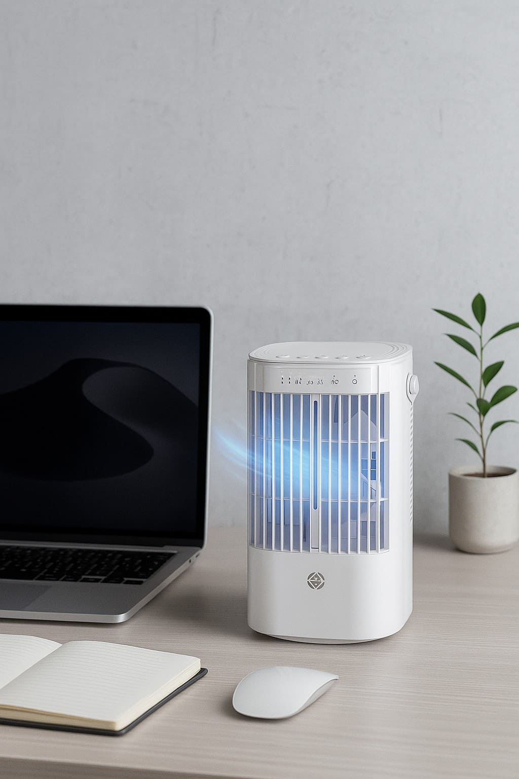 Automatic Oscillating Cooling Fan, , large