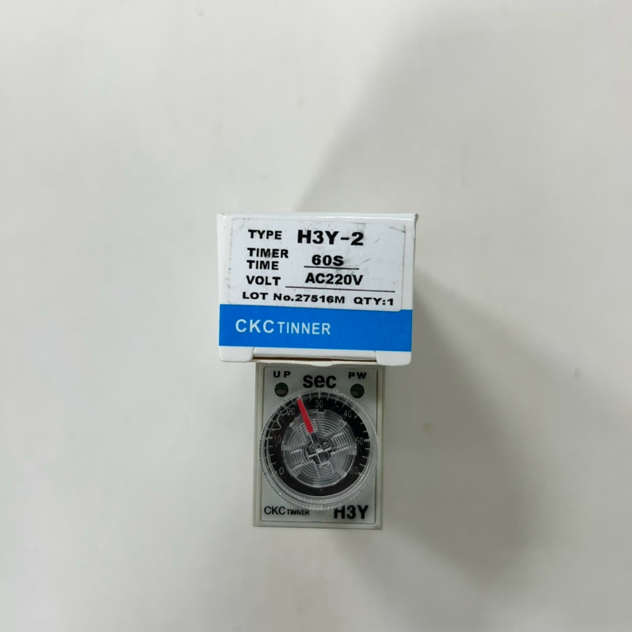 時間繼電器8腳2開2閉AC220V-0-60秒, , large