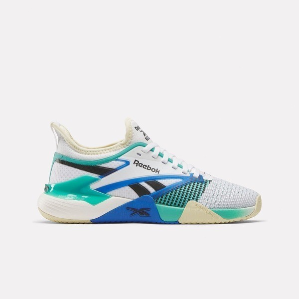 Reebok Nano Court 女 多功能 訓練鞋 球鞋 支撐 白綠 [100204811], , large