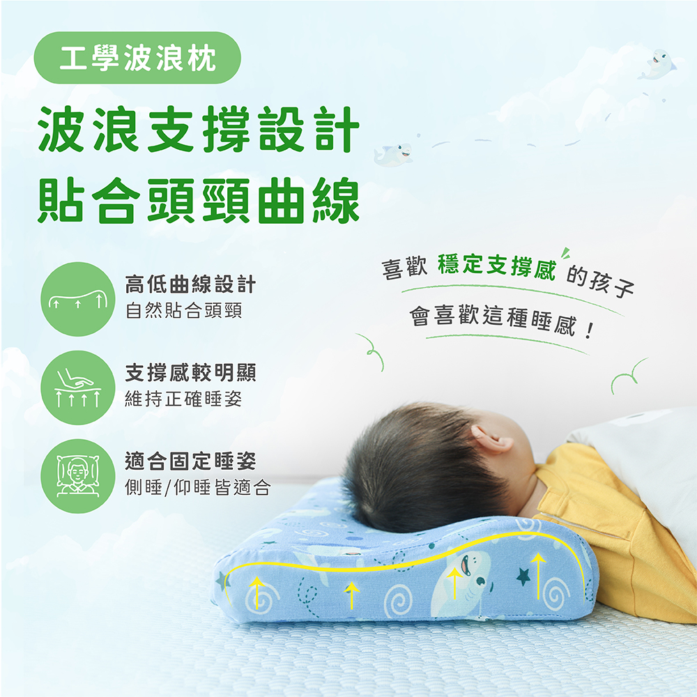 ［熊棉］小星球記憶枕｜兒童枕 涼感 枕頭 兒童必備 枕套可拆洗 平面枕 記憶枕 育兒好物, , large