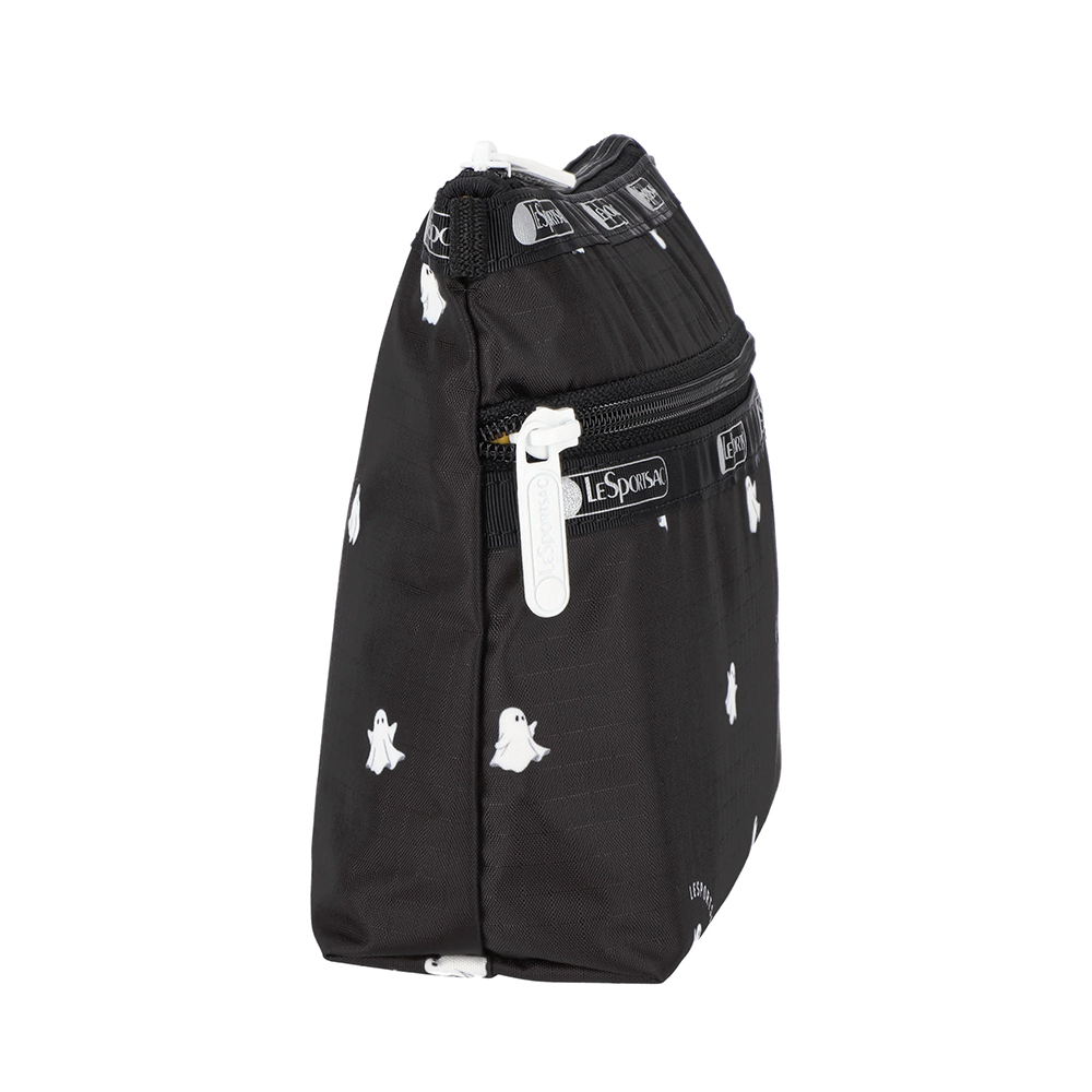 Lesportsac Cosmetic Clutch 雙層拉鍊化妝包 收納袋 盥洗包 女包(歡樂萬聖節)L262-7105P-HH11, , large