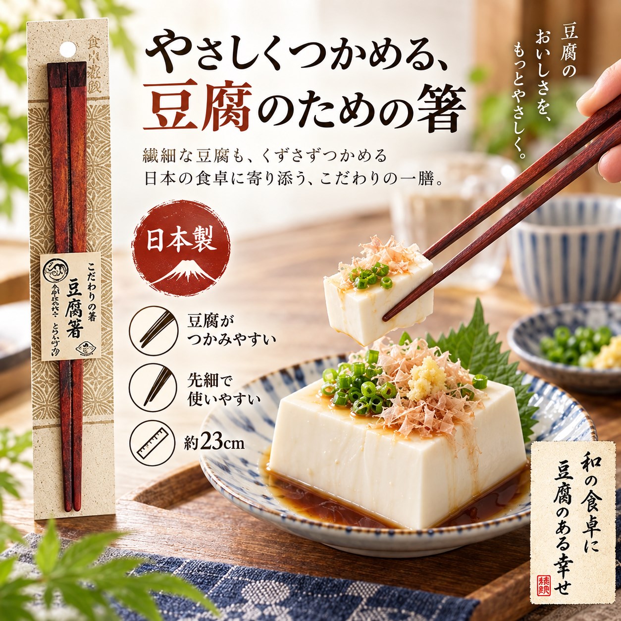 【HIYASU日安工坊】日本豆腐筷, , large