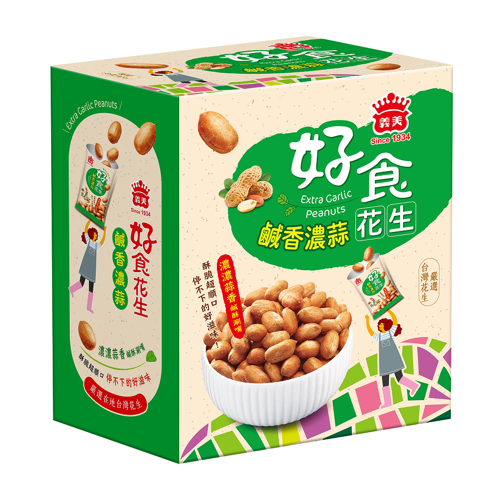 I-MEI Extra Garlic Peanuts, , large