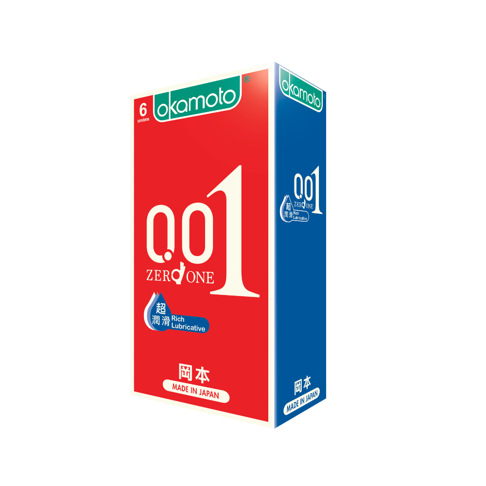 【岡本okamoto】001RL超潤滑6入保險套, , large