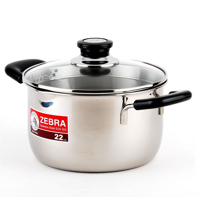 斑馬Cesar雙耳鍋 22cm, , large