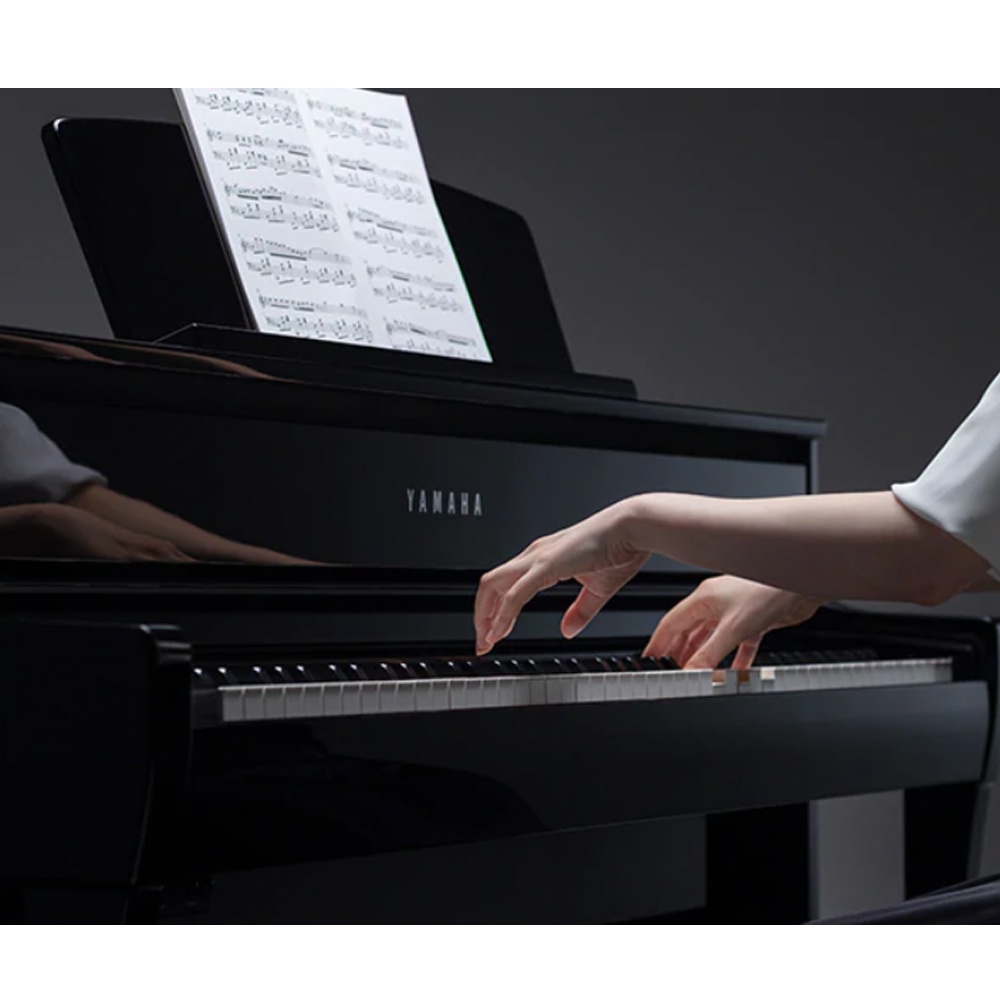 YAMAHA CLP-785 B 旗艦直立式數位電鋼琴 經典黑色款【敦煌樂器】, , large
