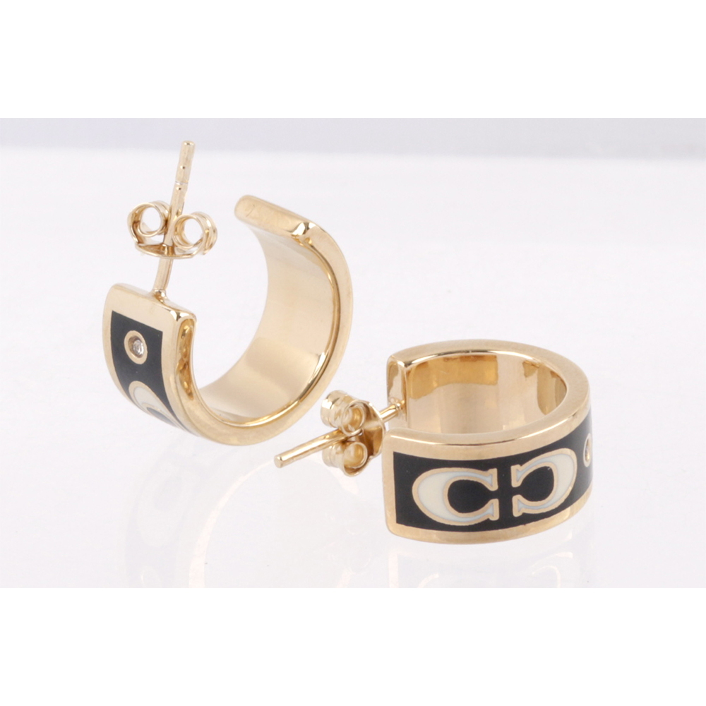 earrings, , large