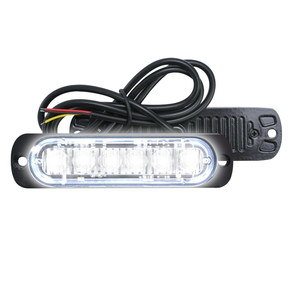 車邊燈6晶-白光12~24V 618-SLW6, , large