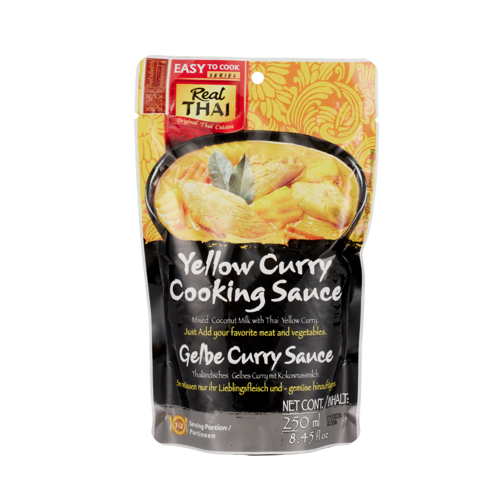 Real Thai Yellow Curry Cooking Sauce, , large