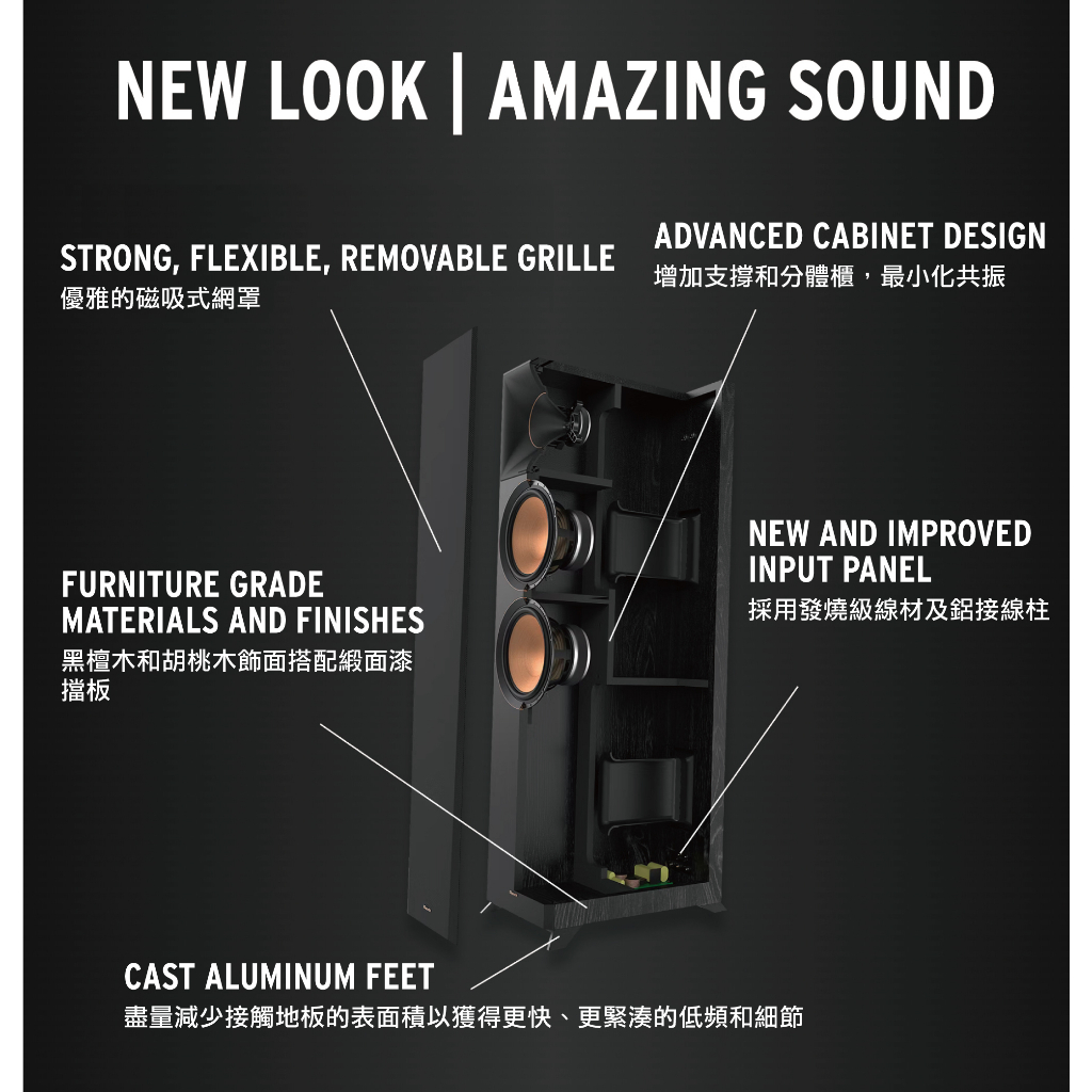 Klipsch RP-5000F II落地喇叭＋Fiesta雲端K歌機, , large