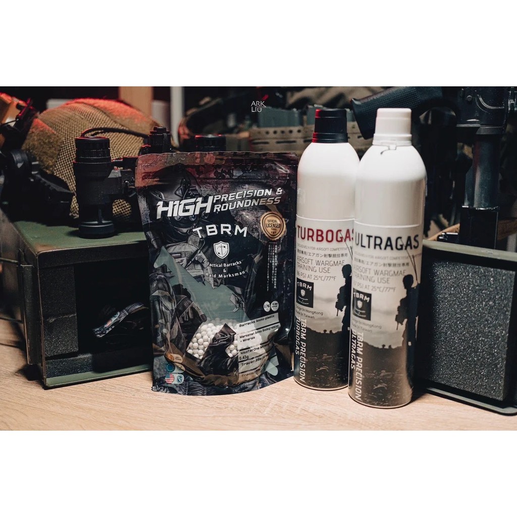 【TBRM】TBRM Turbo Gas 14KG 瓦斯｜無矽油競技瓦斯｜GBB氣體｜K.T.Tactical鎧德, , large