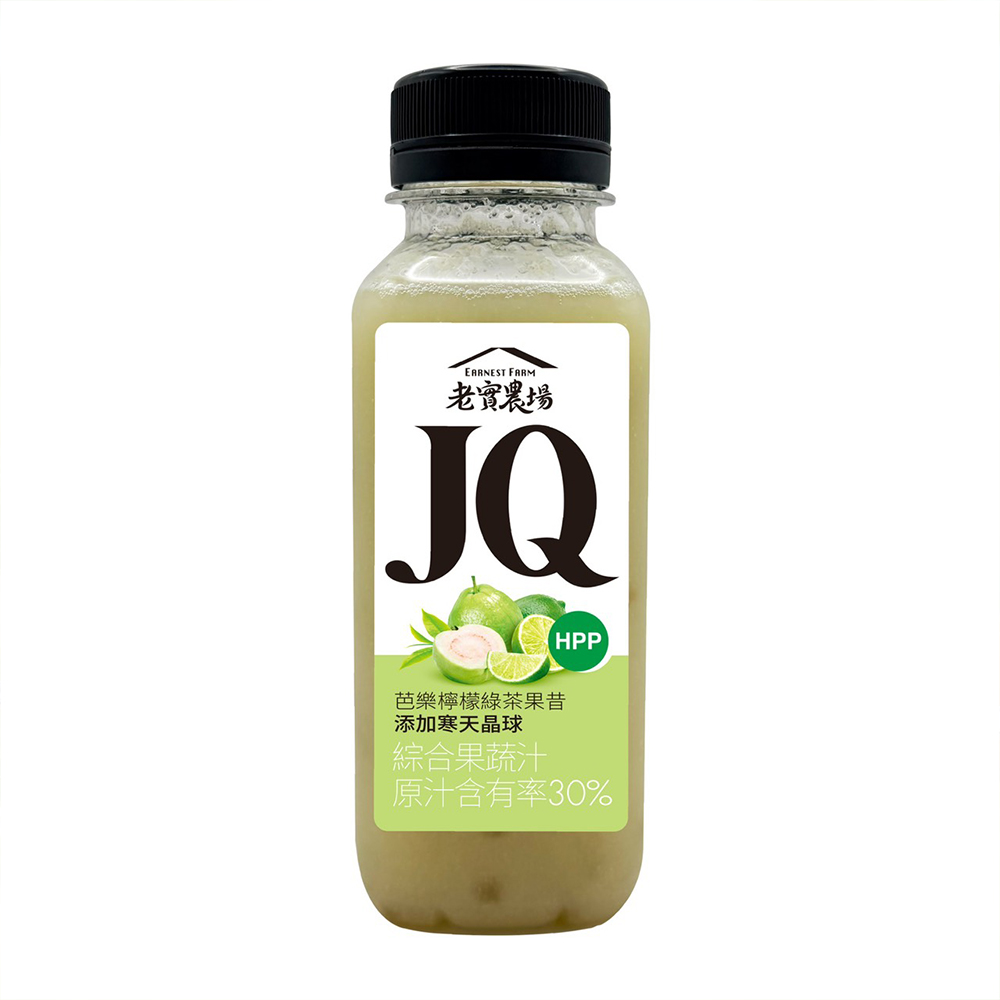 【老實農場】JQ芭樂檸檬綠茶 芒舒舒果昔任選30瓶(290ml/瓶〉(免運費), , large