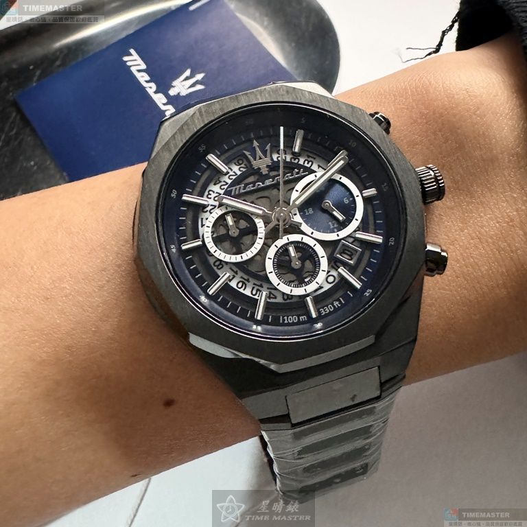 [TIMEMASTER] MASERATI watch, 46mm, R8873642012, , large