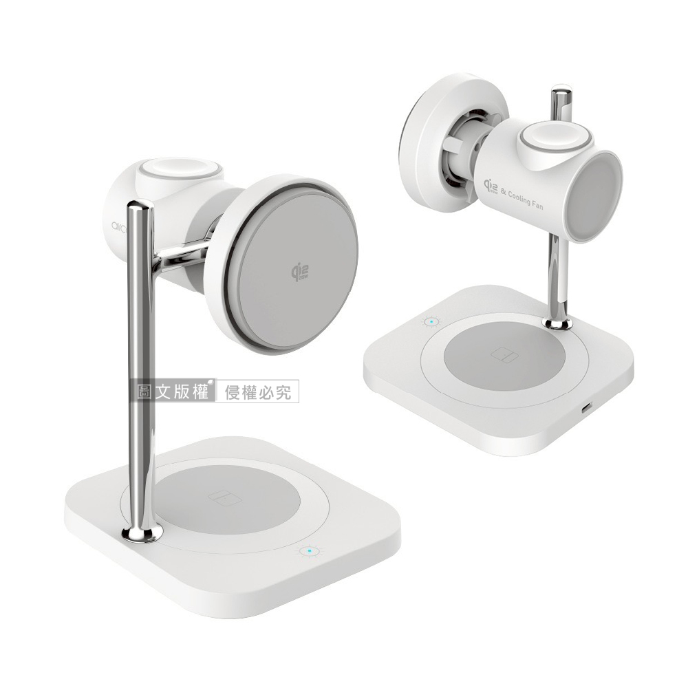aircolor Qi2 25W四合一磁吸無線充電座 支援iOS/Android雙系統 手機/手錶/耳機, , large