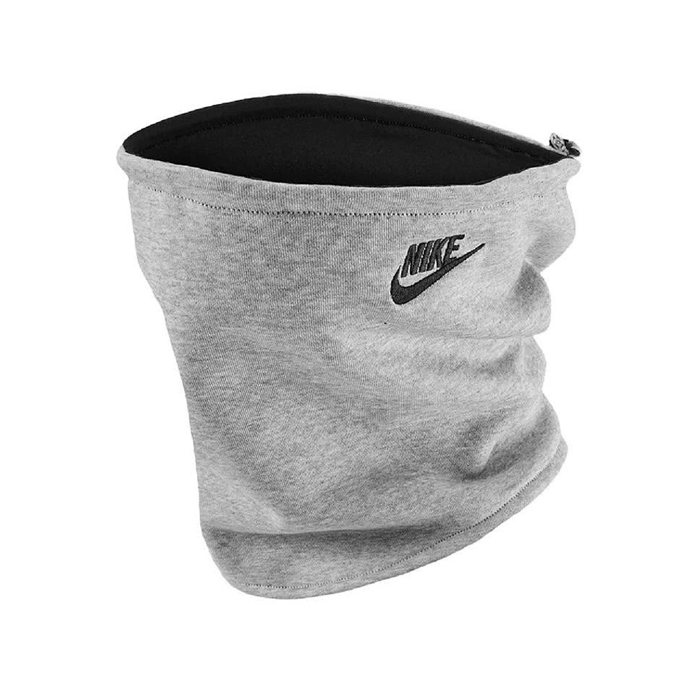 NIKE CLUB FLEECE 雙面頸套 騎車 慢跑 運動 秋冬季 脖套 圍脖 脖圍 保暖 時尚 輕巧 舒適 灰黑, , large