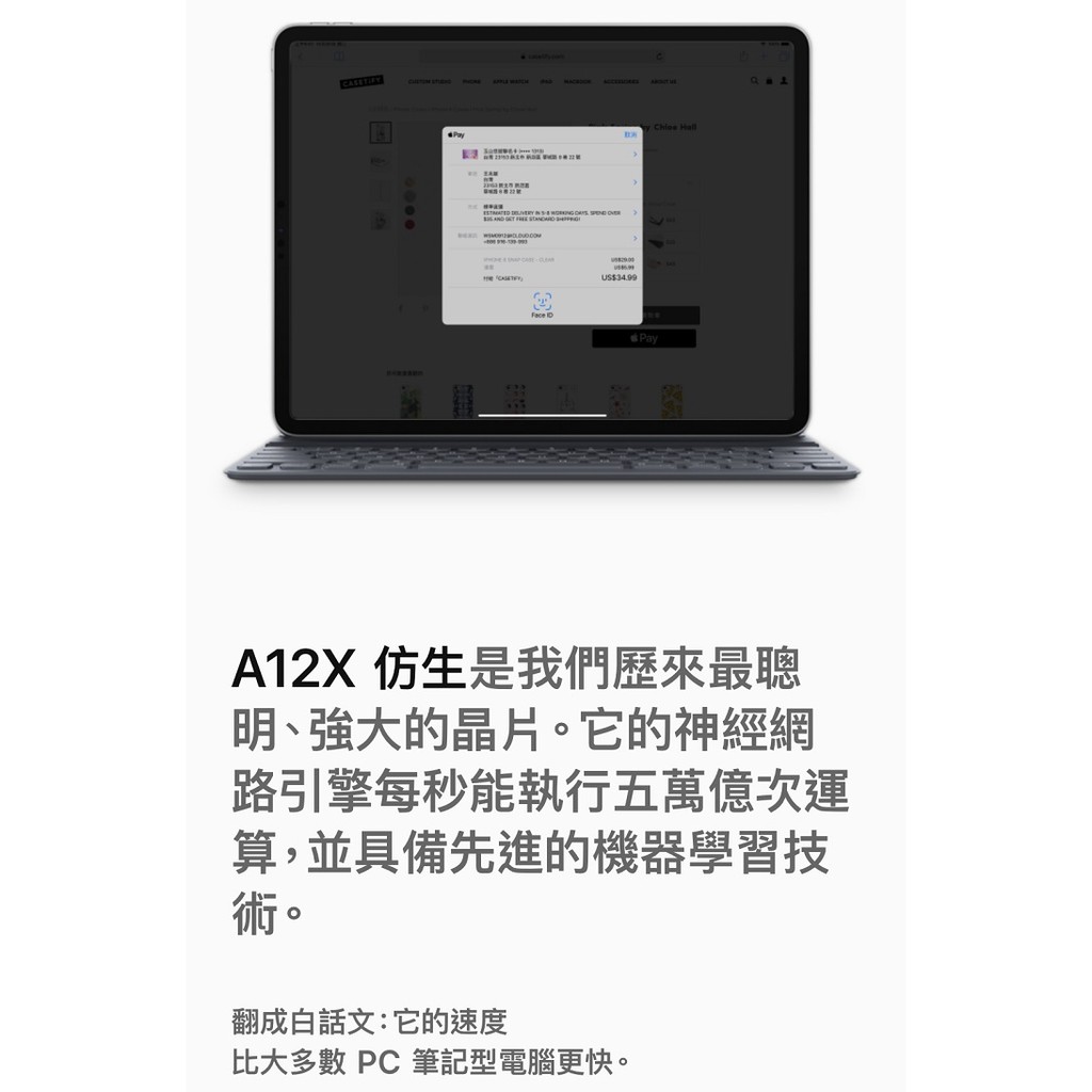 Apple iPad Pro 11吋 Wi-Fi 64GB 平板電腦 _  台灣公司貨+ 專用 (保貼+背蓋), , large