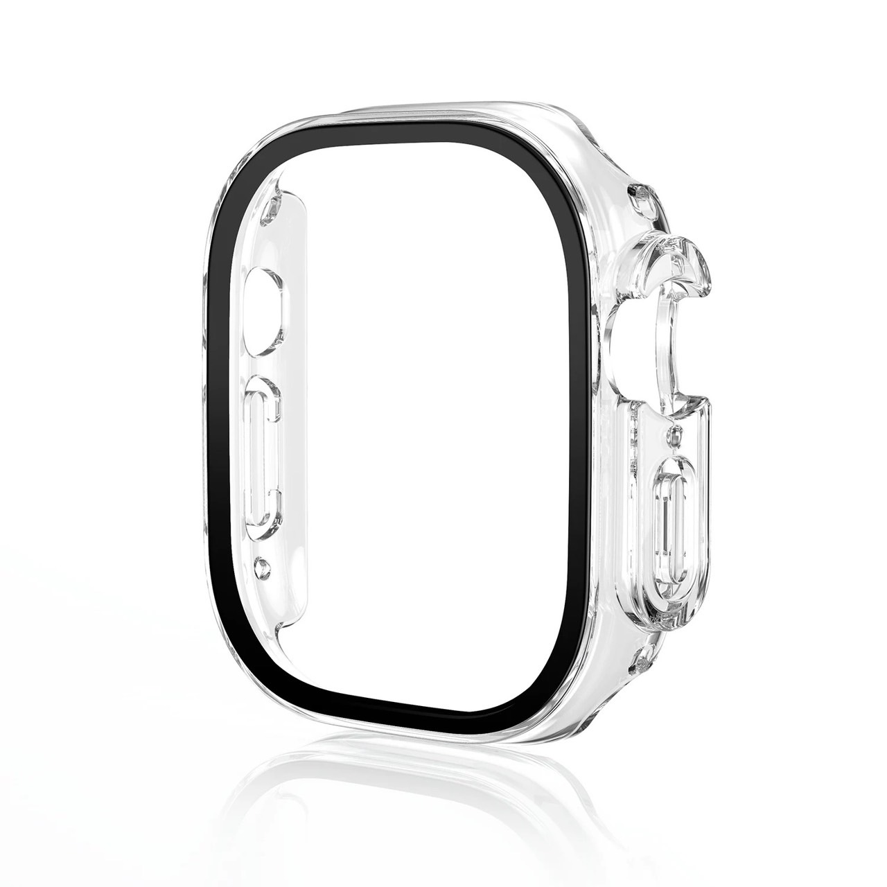 【山水之寶】APPLE WATCH Series 7/8/9 45mm保護殼Watch3D曲面玻璃+PC框保護殼, , large