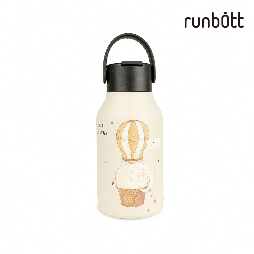 【runbott】Mii 輕量陶瓷保溫瓶350ml-動物園_贈圓筒包裝盒, , large