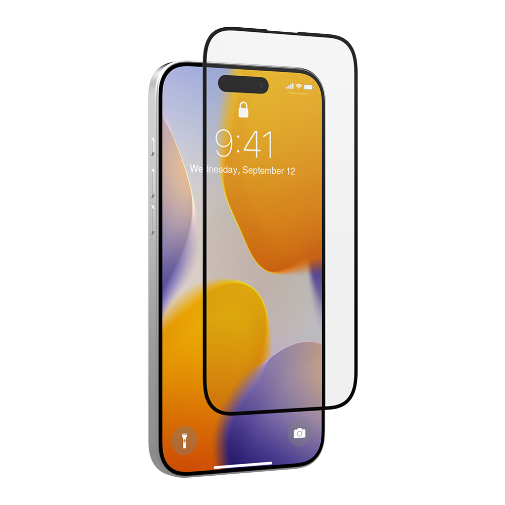 【HIPPORIZZ】iPhone 16 Plus Zircon高透鋼化玻璃手機螢幕保護貼, , large