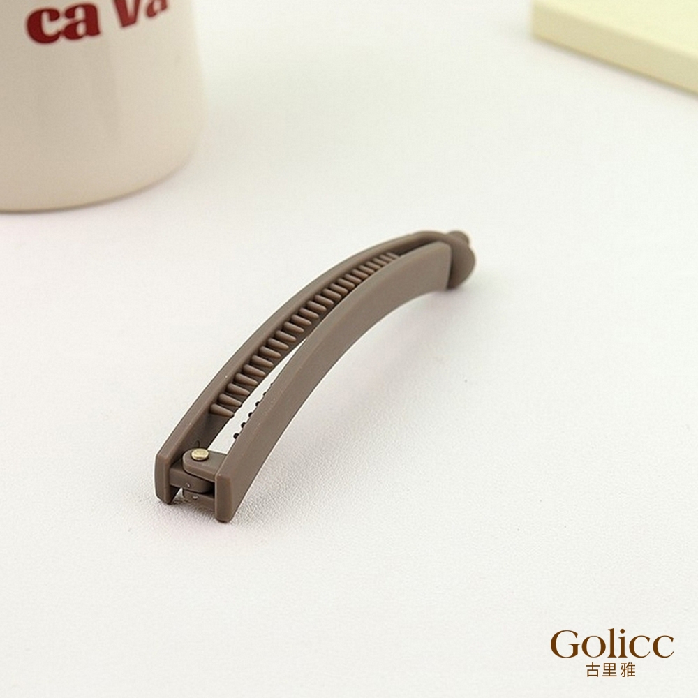 【Gulicc 】古莉可 髮夾 高馬尾 固定神器 香蕉夾 (2入隨機出貨), , large
