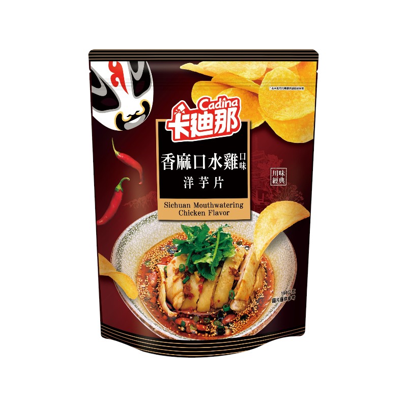 卡迪那洋芋片香麻口水雞口味, , large