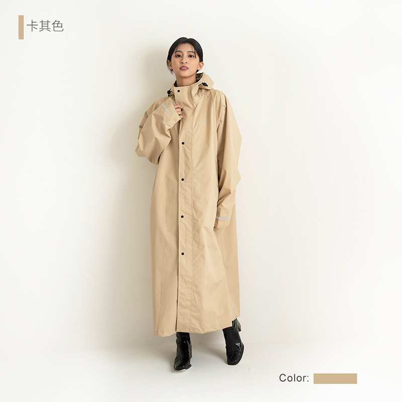 純粹本質前開式輕量風雨衣, , large