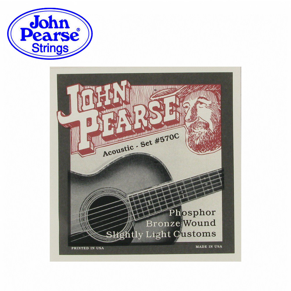 John Pearse 570C 磷青銅 11-52 民謠吉他套弦【敦煌樂器】, , large