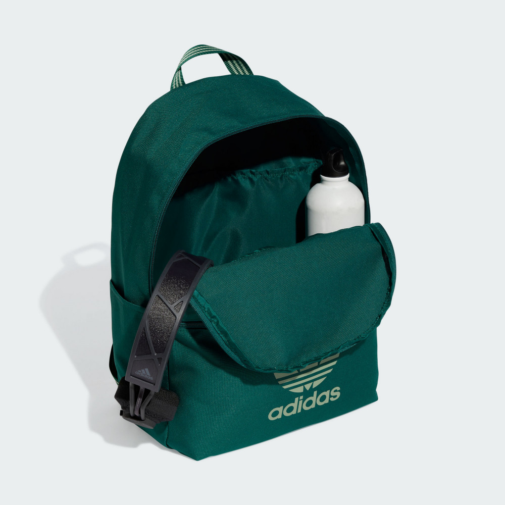[家樂福] ADIDAS ADICOLOR 後背包 深綠 JI9437, , large
