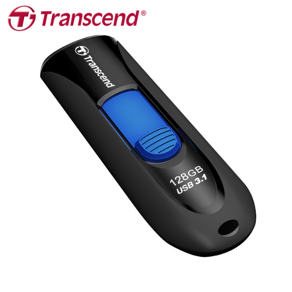 【Transcend】創見 JetFlash 790 USB 3.1 128GB 黑色 高速隨身碟 保固公司貨, , large