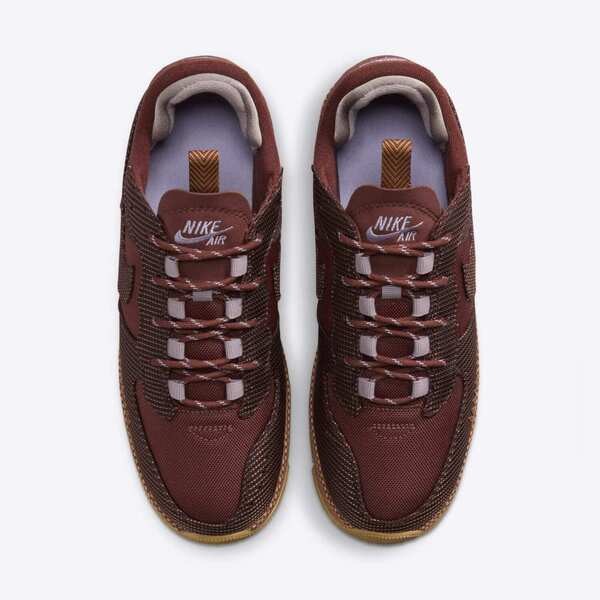 Kixpress-Nike W Air Force 1 Wild 女 運動休閒鞋 舒適 緩震 穿搭 紅棕 [FB2348-202], , large