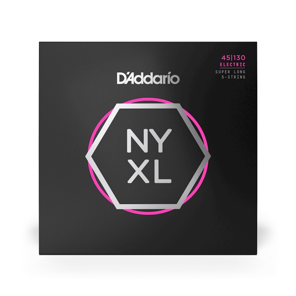 Daddario NYXL 電貝斯包覆弦 加長五弦 45-130SL【敦煌樂器】, , large