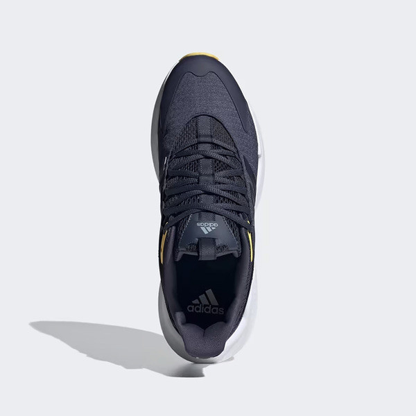 Adidas Alphaedge + 男 慢跑鞋 運動 訓練 休閒 緩震 舒適 愛迪達 深藍 黃 [IG3595], , large