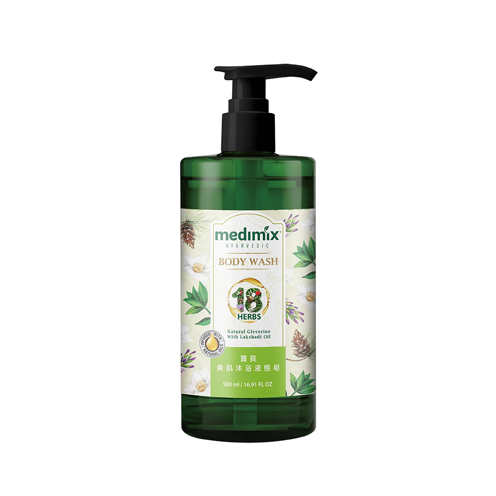 印度MEDIMIX阿育吠陀秘方沐浴液態皂-寶貝, , large