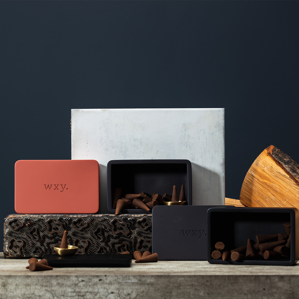 wxy Incense Cones-Grey-Sambac & Cedar, , large