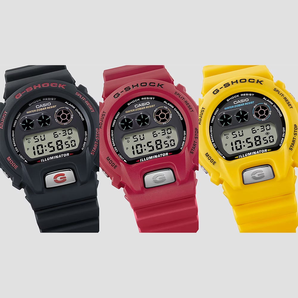 CASIO 卡西歐 G-SHOCK 30周年紀念版 電子錶 手錶-黃 DW-6900TR-9, , large