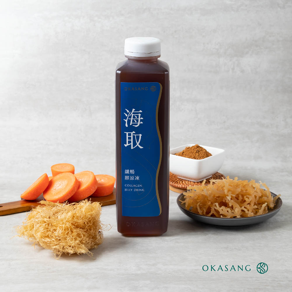 [日進生技]O卡桑纖暢凍檸補鈣組｜1000ml*6(纖暢膠原凍*4、蜂蜜檸檬白木耳露*2), , large