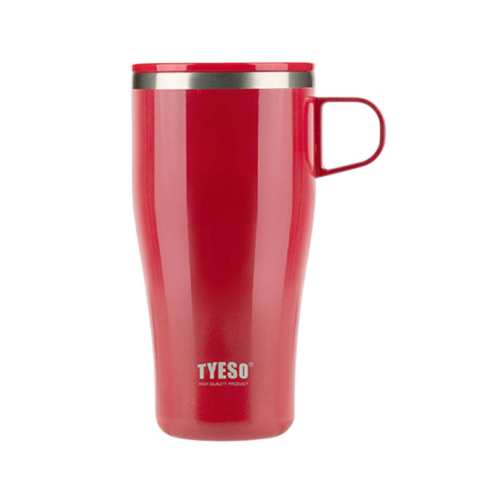 【H&R安室家】TYESO泰碩 推蓋直飲304不鏽鋼馬克杯500ml(H73), , large