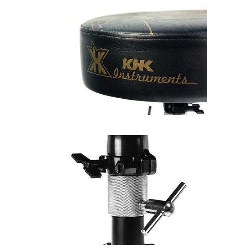 KHK DT1000C-GRK 強化鼓椅 黑底金標款【敦煌樂器】, , large