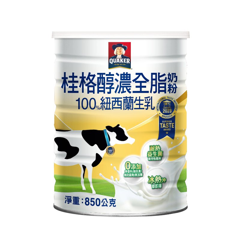 Quaker Full Cream Milk Powder 850G, , large