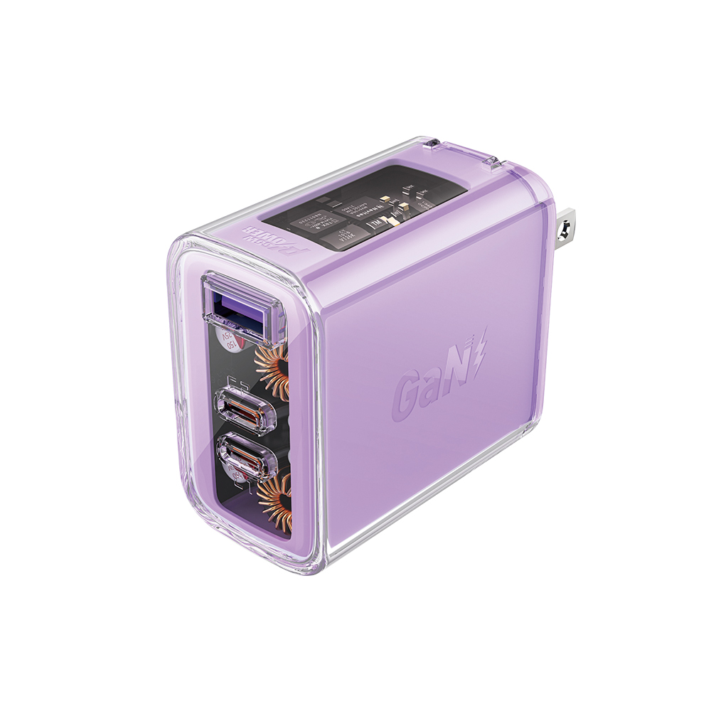 【ACEFAST】探索系列 PD65W氮化鎵(2C+1A)電源供應器/雙色, , large