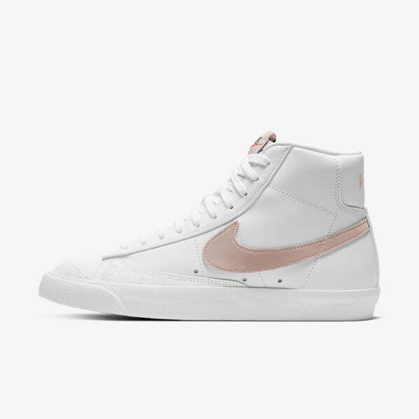 Kixpress-Nike Wmns Blazer Mid 77 女 休閒鞋 經典 復古 中高筒 穿搭 白粉 [CZ1055-118], , large