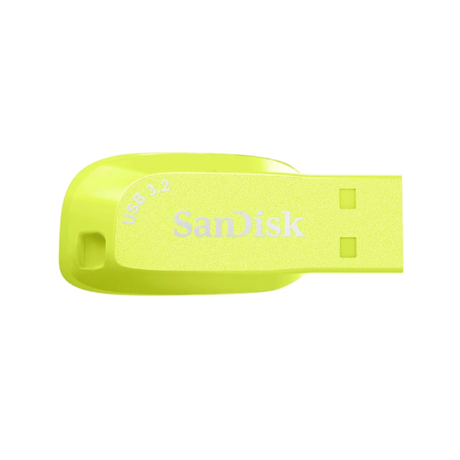 【SanDisk】CZ410 Ultra Shift 64G USB 3.2 螢火黃 隨身碟 速度 100MB/s, , large