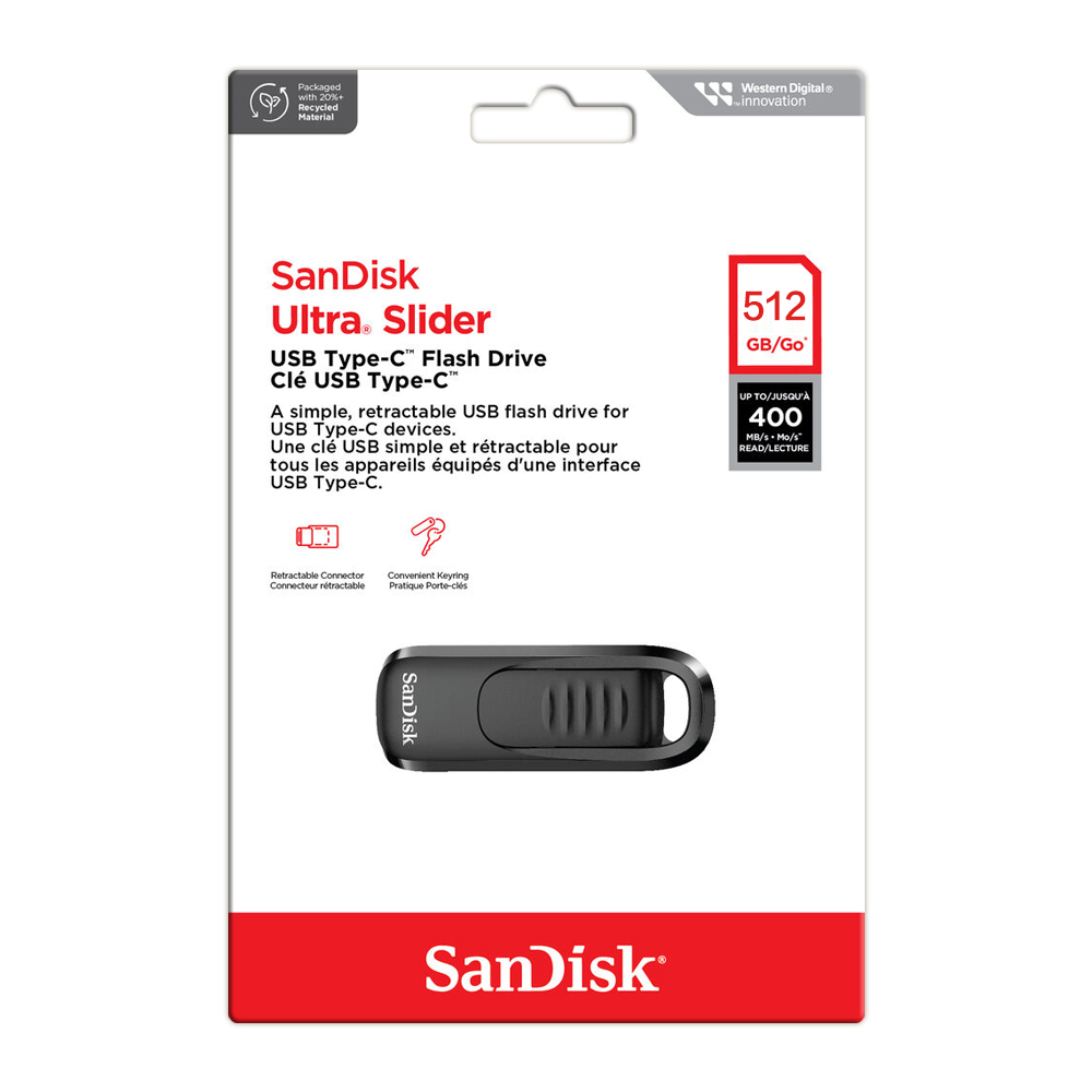 【SanDisk】Ultra Slider CZ480 512G USB Type-C 隨身碟, , large
