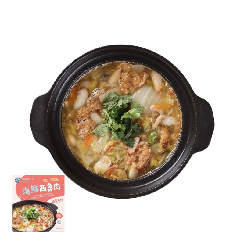 海邊路富美 海鮮西魯肉600g-凍, , large