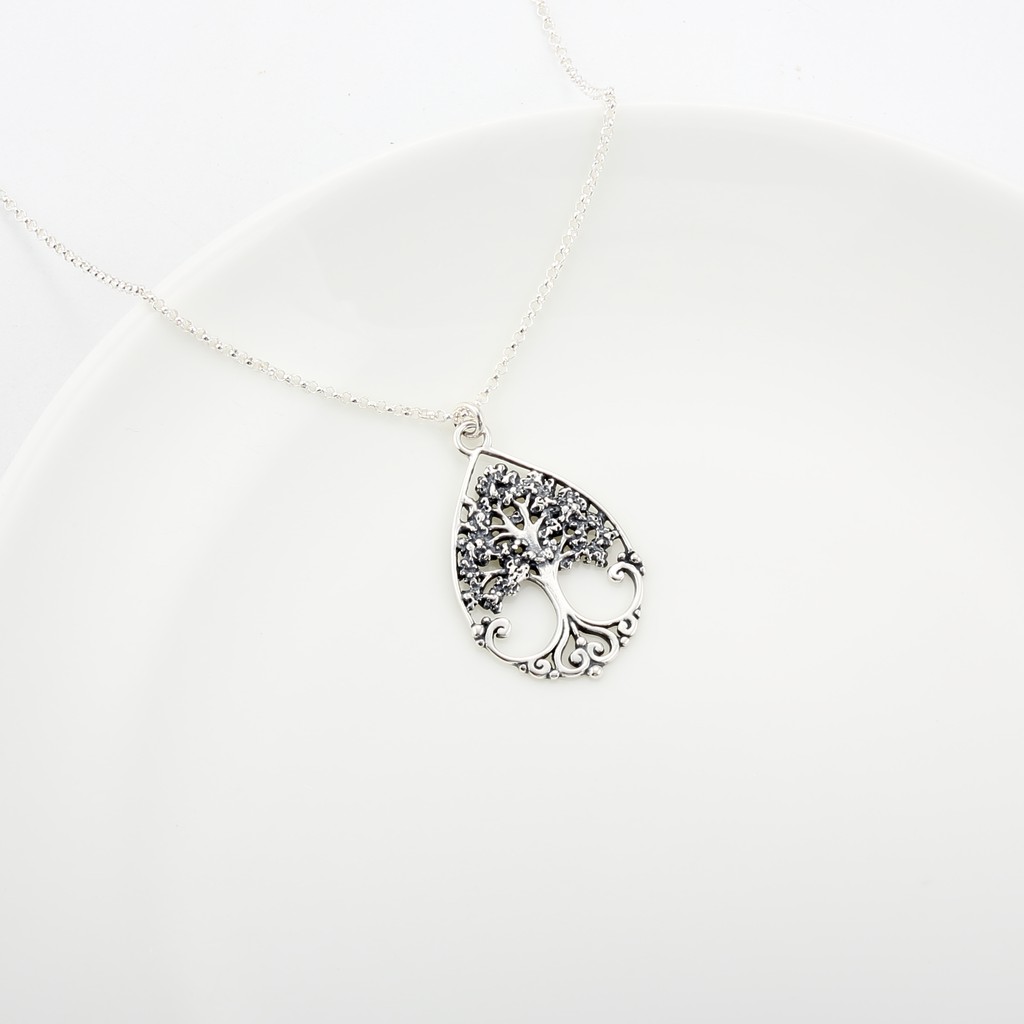 【Angel & Me】Tree of Life s925 sterling silver necklace Birthday gift, , large