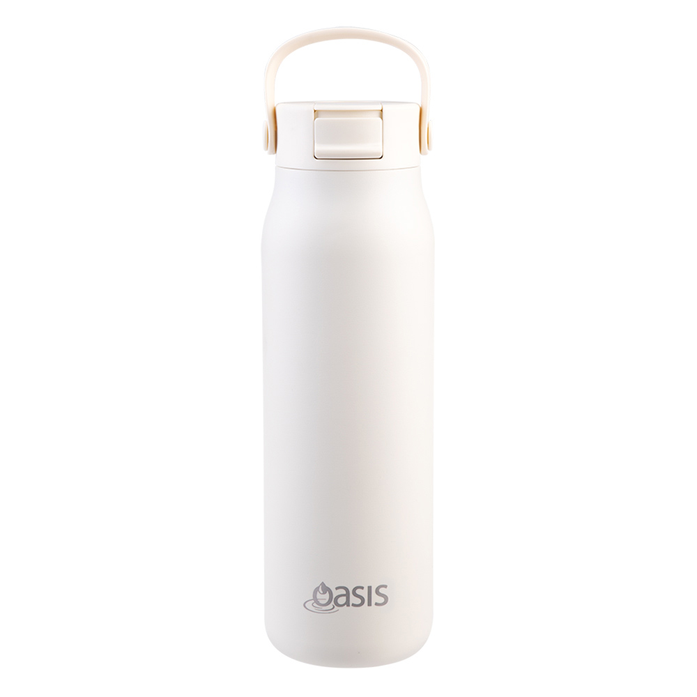 [澳洲 Oasis] Sorrento 陶瓷彈蓋吸管保溫瓶 900ml, , large