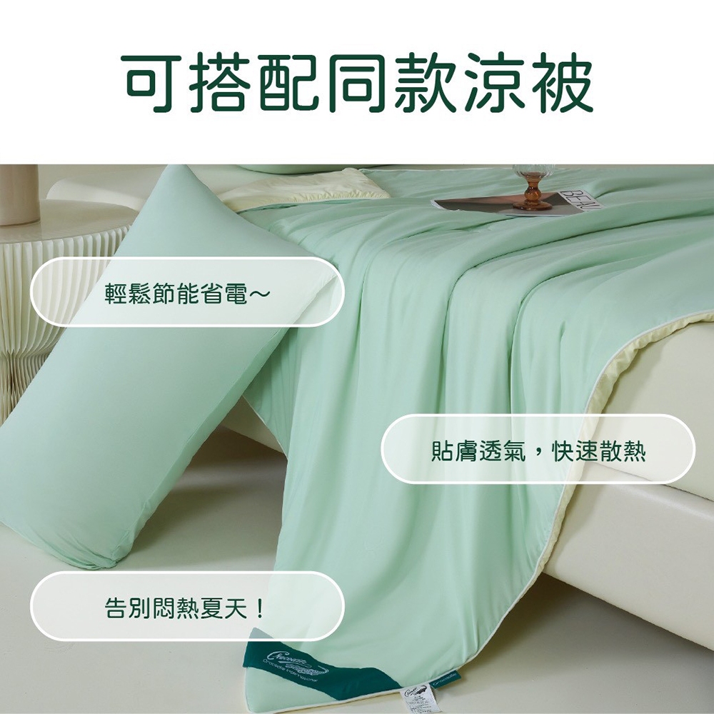 【Crocodile鱷魚】涼感冰淇淋床包枕套多件組/冰冰床包組/冰絲床包組/酷涼床包組-四款任選 7/1-7/31 滿千送【AOC】超聲波智能電動牙刷1個, , large