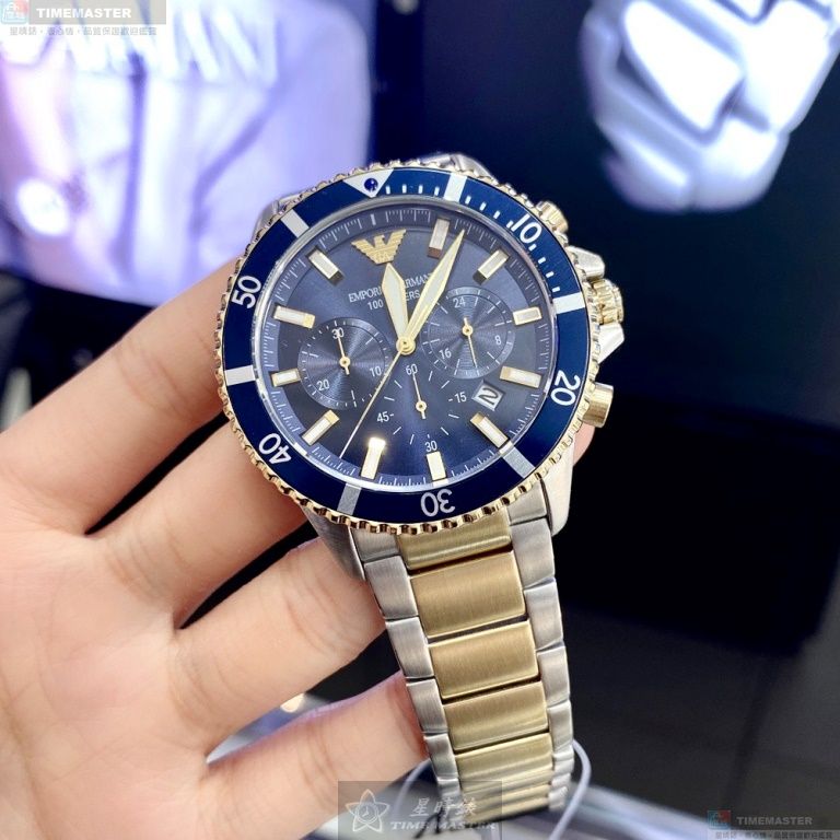 [TIMEMASTER] ARMANI watch, 44mm, AR00042, , large